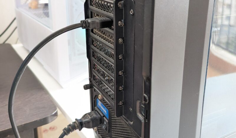 Install Graphics Card Pc Plug In Psu Display Cables