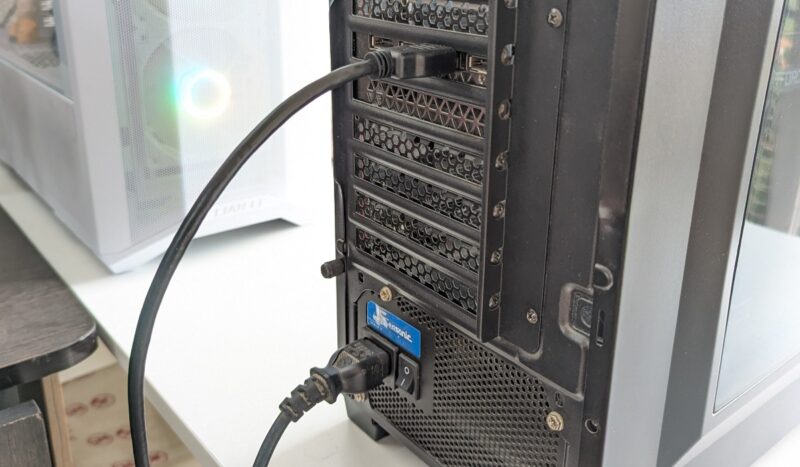 Install Graphics Card Pc Unplug Psu Display Cables 2