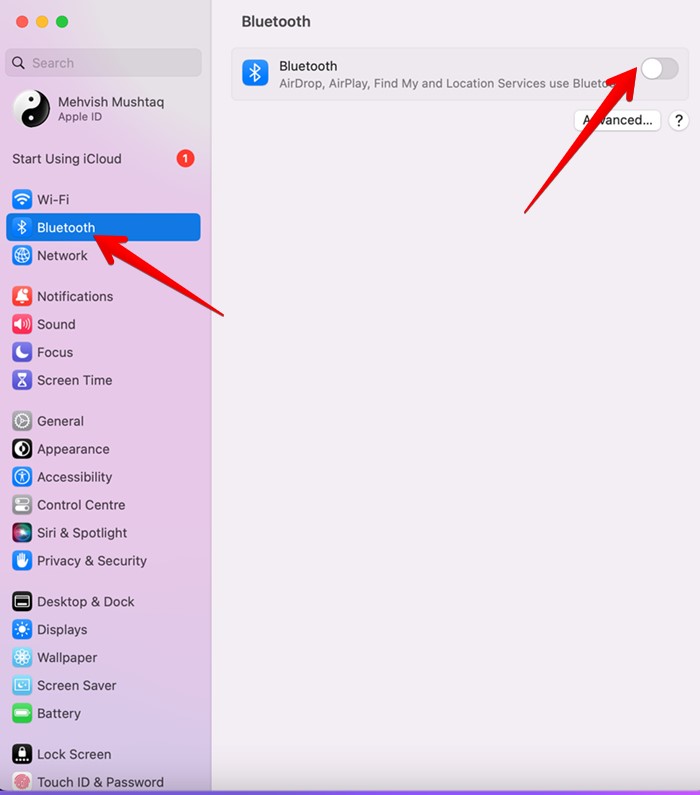 Enable Bluetooth on Mac