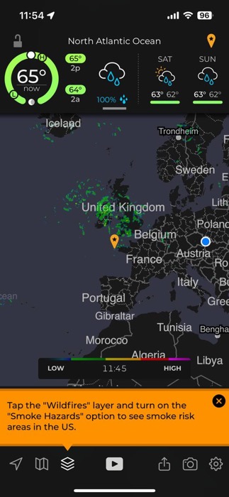 Myradar Map