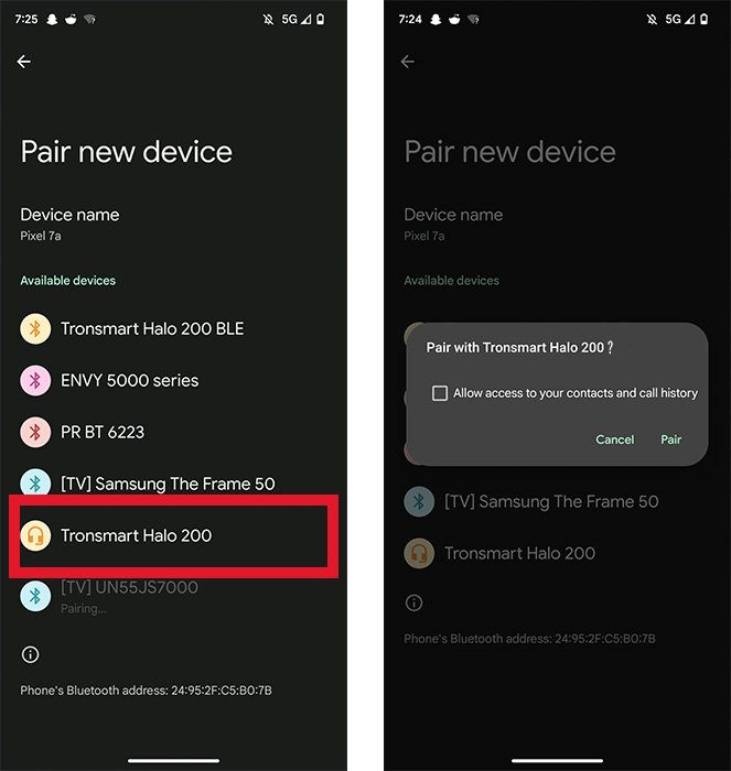 Tronsmart Bluetooth Pairing