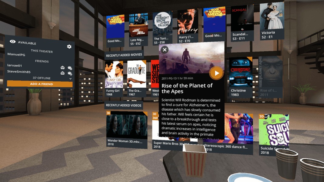 Watch Videos Online Plex Vr