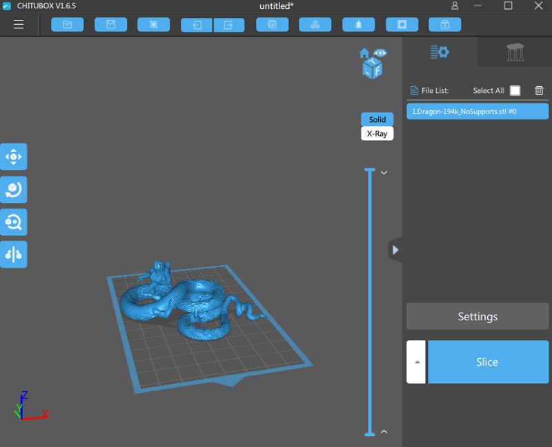 Alkaid Lcd Light Curing Resin 3d Printer Chitubox
