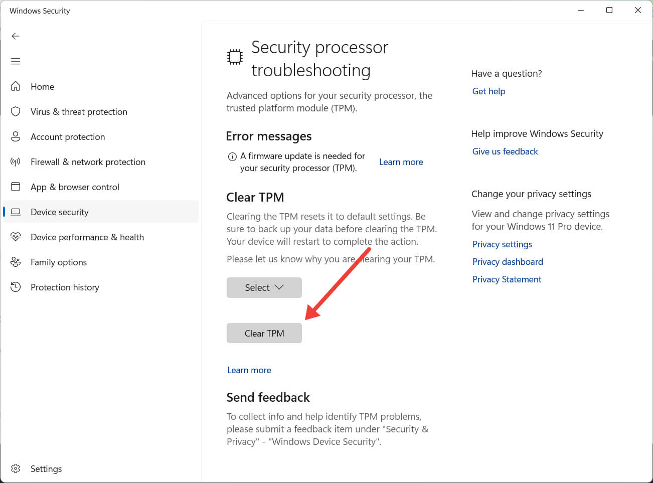 Tpm In Computer How to Fix