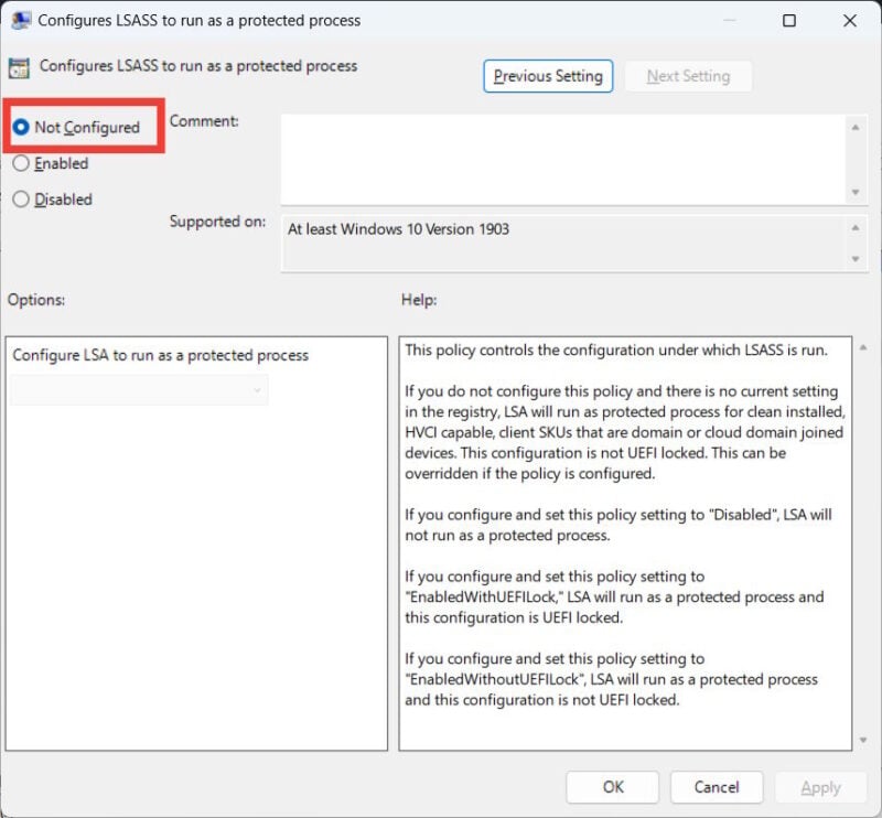 Local Security Authority Protection Using Cpu How to Fix