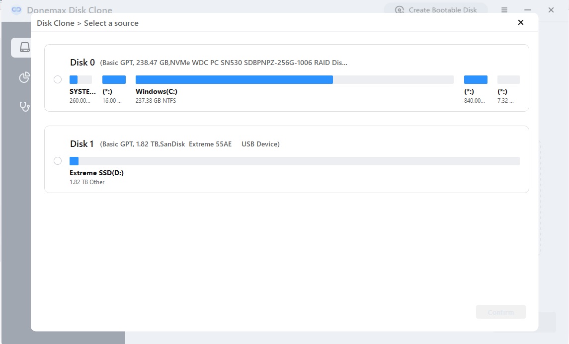 Donemax Disk Clone Review Disk Source