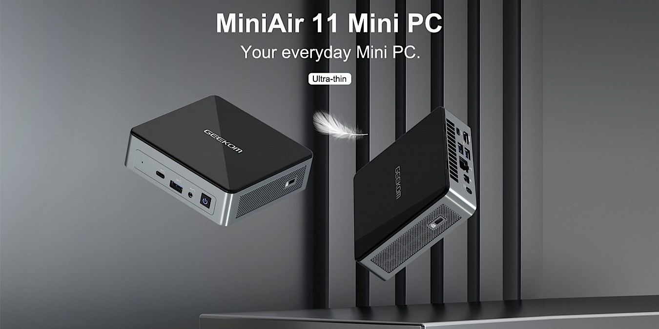 Geekom Miniair 11 Mini Pc Featured