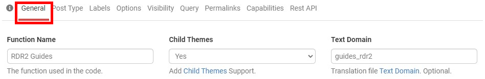 Generatewp Post Type Generator General