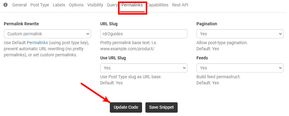 Generatewp Post Type Generator Permalinks