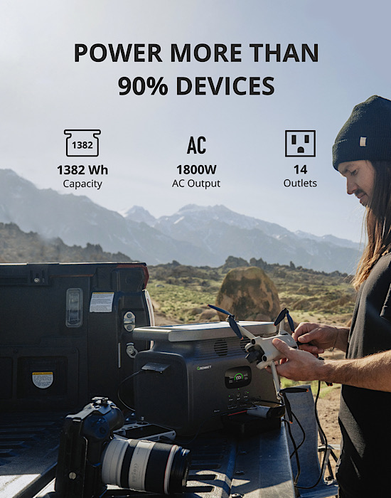 Growatt Infinity 1300 Power Station Devices