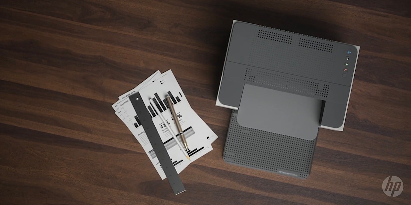 Hp Laserjet B&w Printer Featured