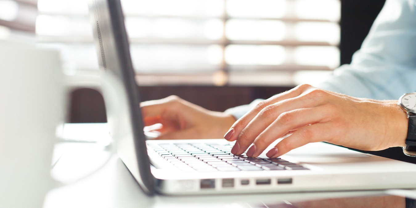 Businesswoman Working At Her Office