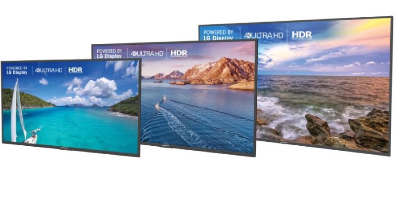 Sizes of Peerless-AV Neptune Television