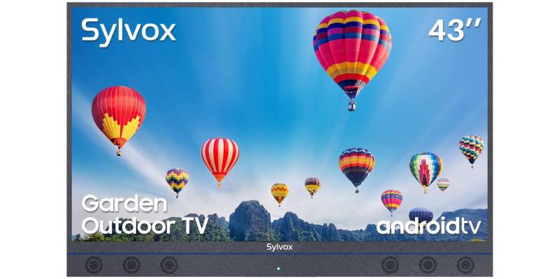 Sylvox Outdoor Garden TV Image Quality Preview