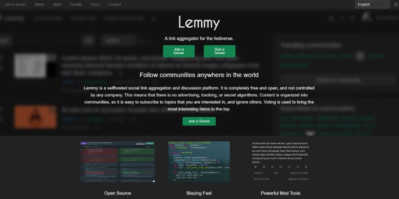 Reddit Alts Lemmy Home