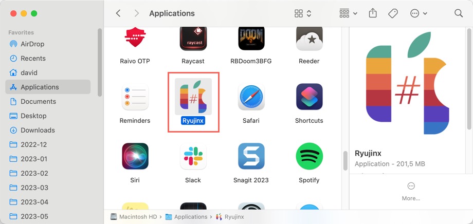 Ryujinx Download Application
