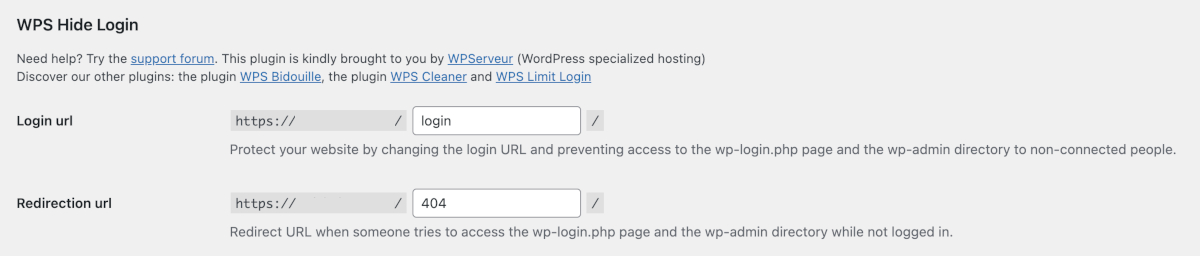 Wordpress Settings General Wps Hide Login