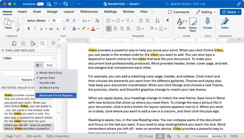 How To Search In Document How to Search Microsoft Word Documents - Make Tech Easier