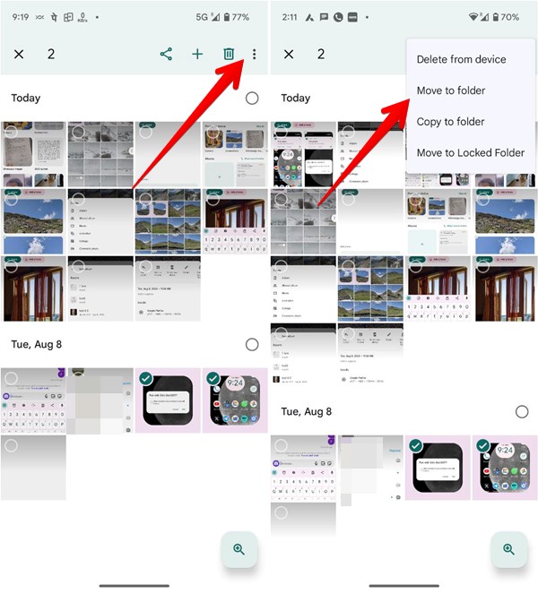Google Photos Android Move To Local Folder
