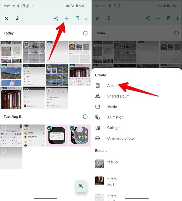 Google Photos New Local Folder