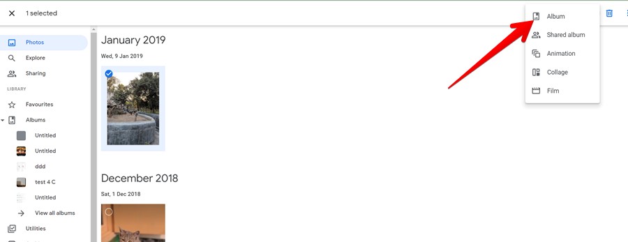 Google Photos Pc Album New