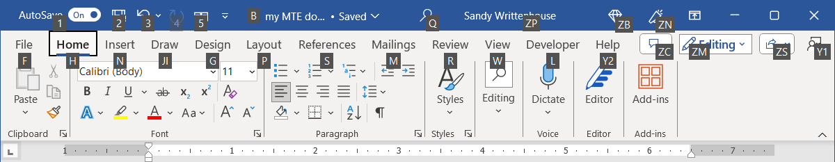 Key Tips in Word