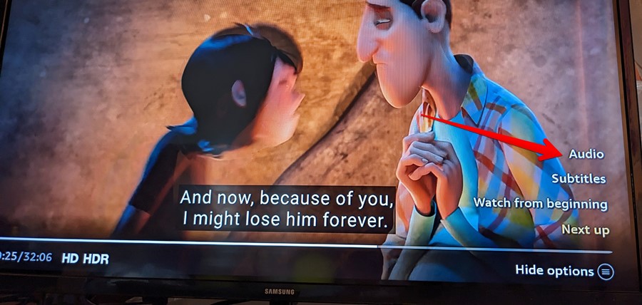 Prime Video Firestick App Audio