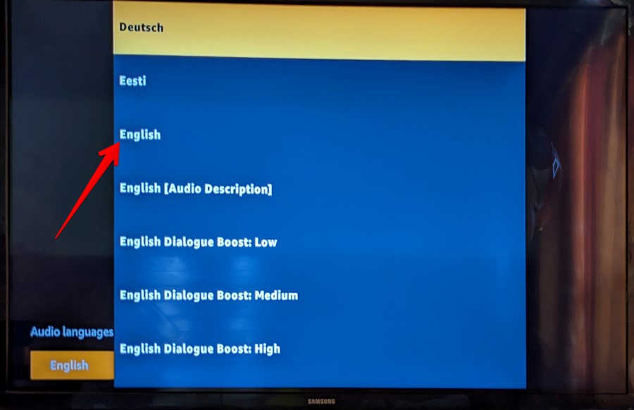 Prime Video Firestick App Turn Off Audio Description