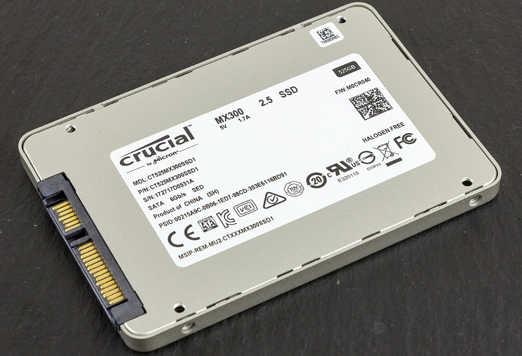 The Form Factor of a SATA Solid State Drive