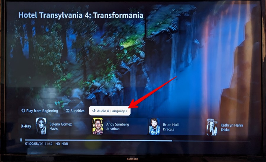 Samsung Tv Prime Video Audio