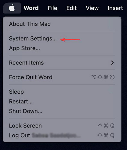 System Settings