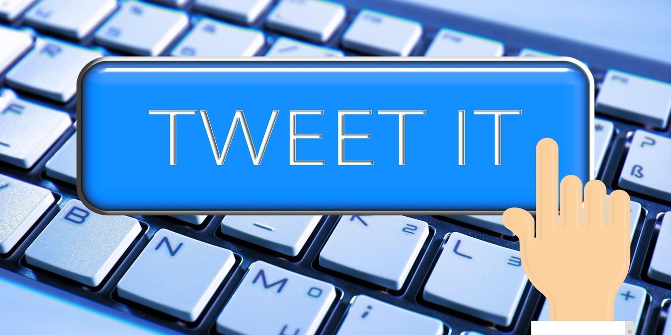 Tweet It button and keyboard