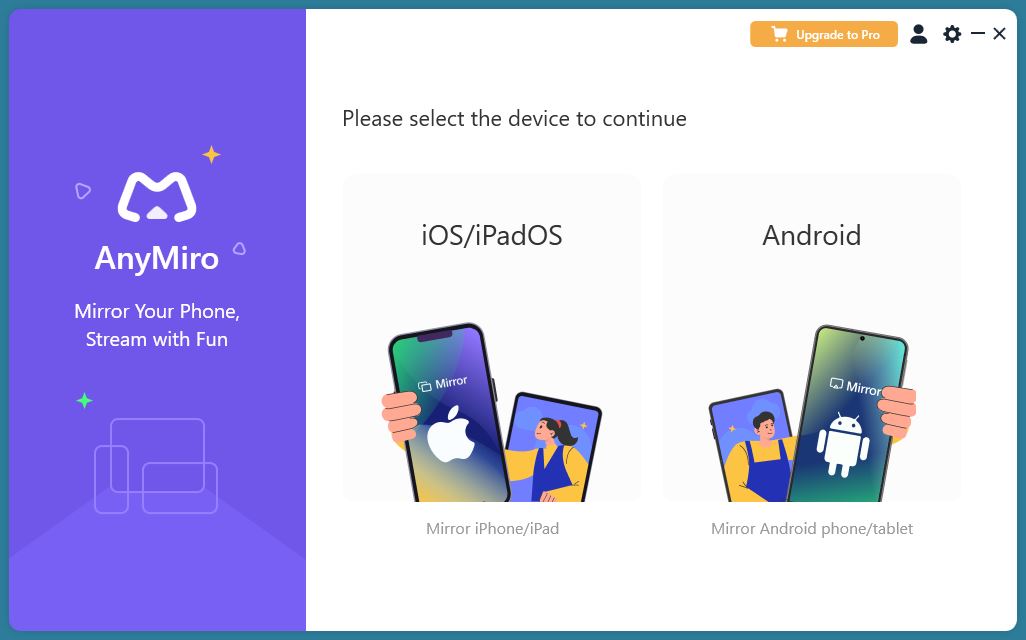 Anymiro Select Device