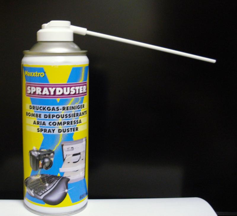 Compressed Air Duster For Cleaning Headphone And Headset Joints
