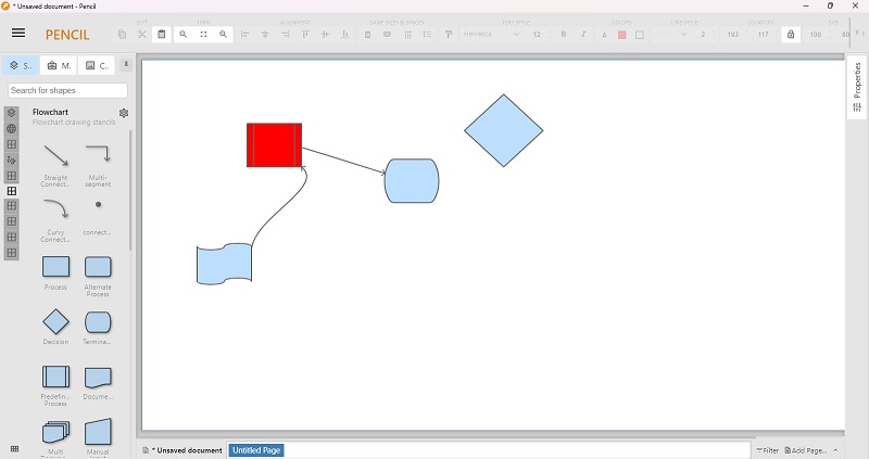 Pencil Project interface overview.