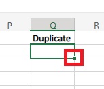Copying cells in Excel