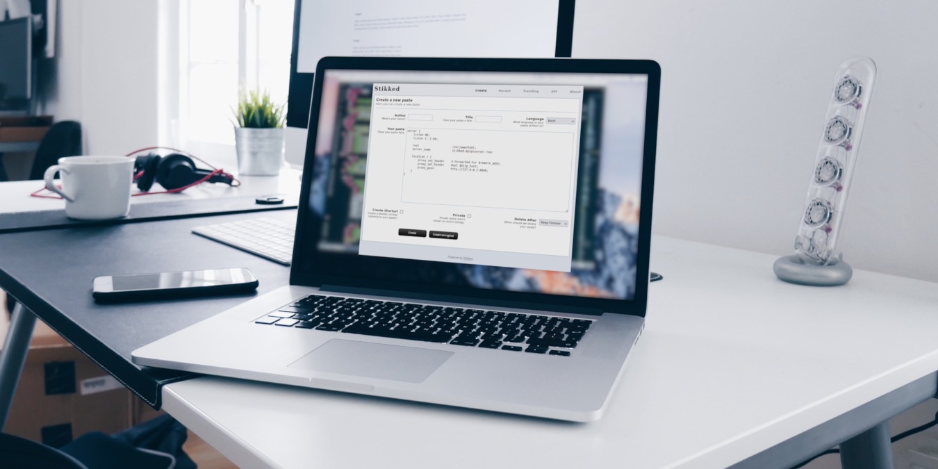 Run Your Own Pastebin with Stikked