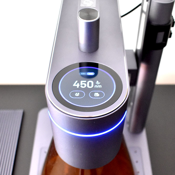 Laserpecker 4 touchscreen view.