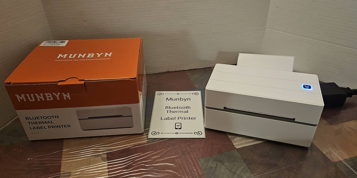 Munbyn Bluetooth Thermal Label Printer Review Featured