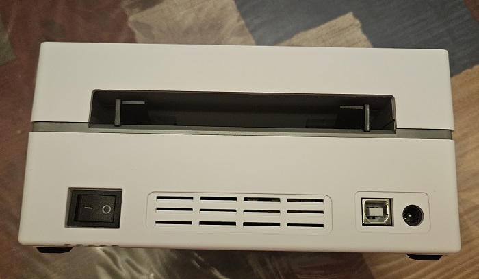 Munbyn Bluetooth Thermal Label Printer Review Ports