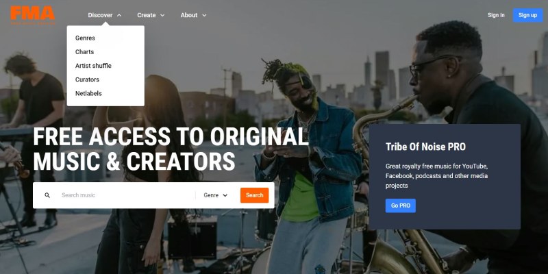 Music Free Music Archive