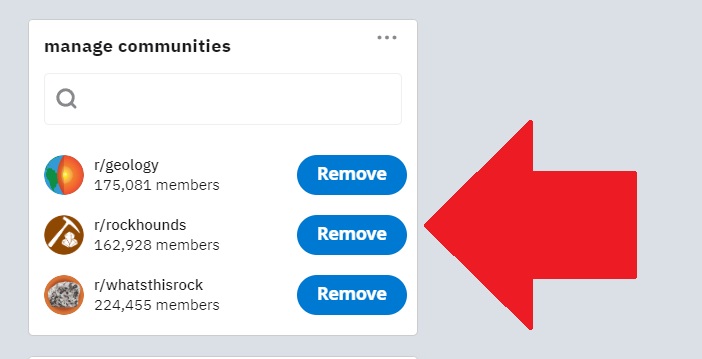 Reddit Feed Remove Community
