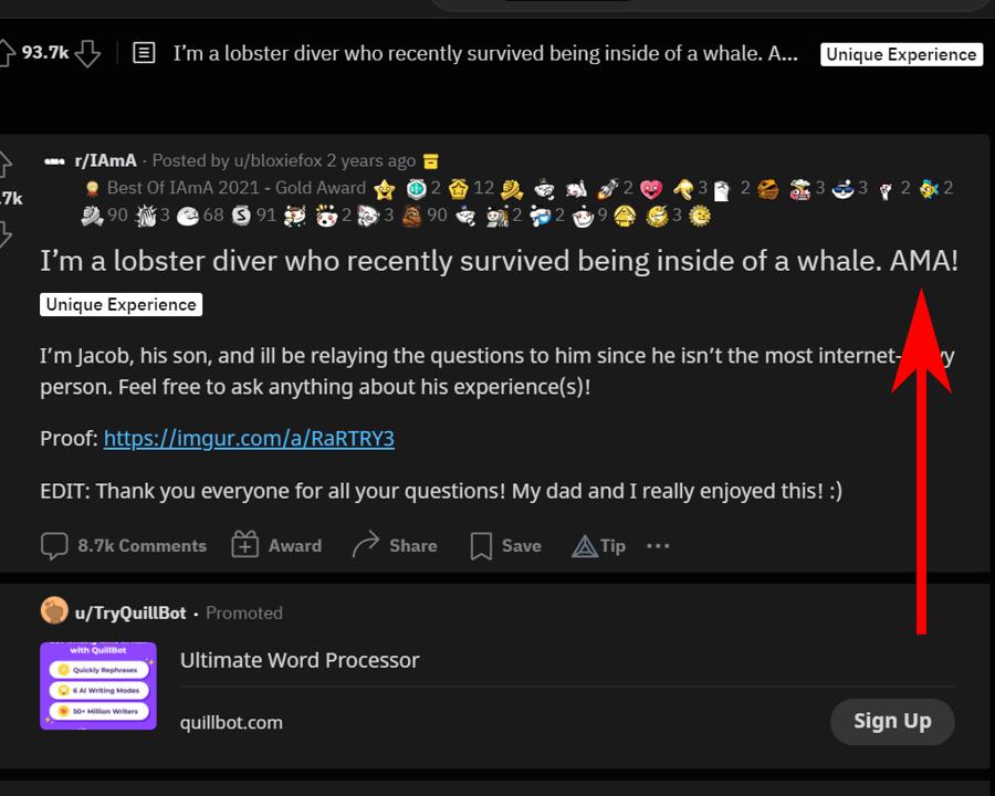 Reddit Ama Ask Me Anything