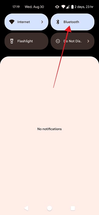 Checking Bluetooth is enabled on Android