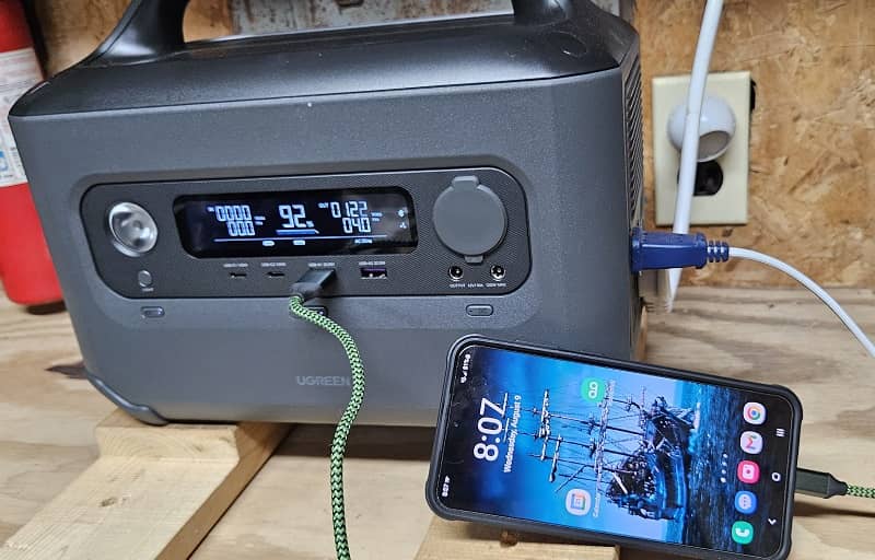 Ugreen Powerroam 600w Portable Power Station Review Multiple Devices