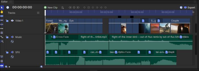 Videoeditors Hitfilm