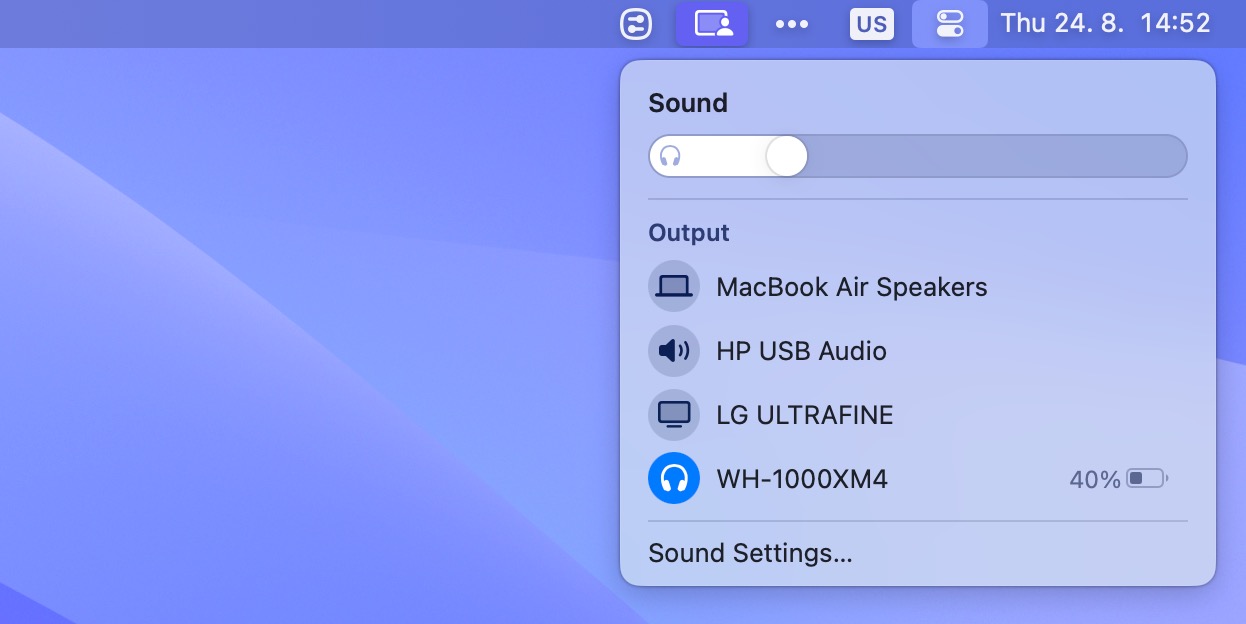 Volume Settings Headphones