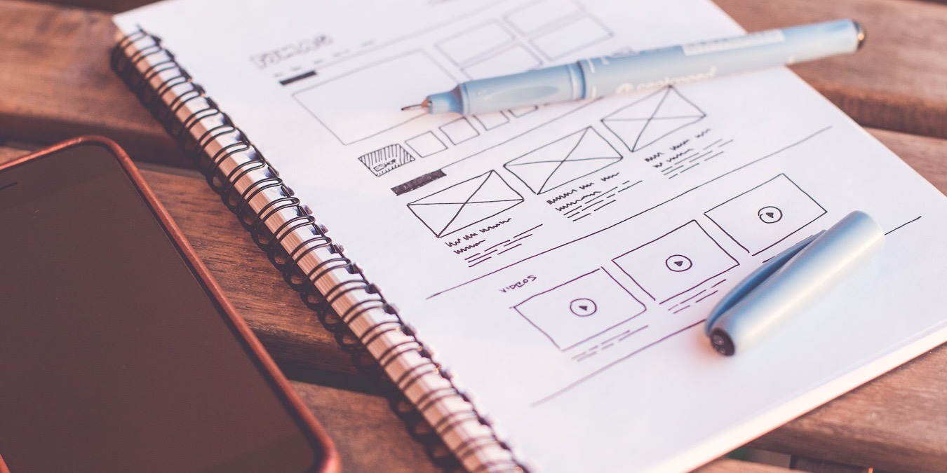 Website Design Notepad