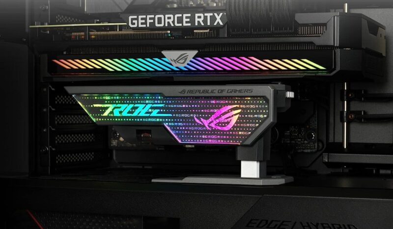 GPU Sag Prevented by Gpu Support Bracket