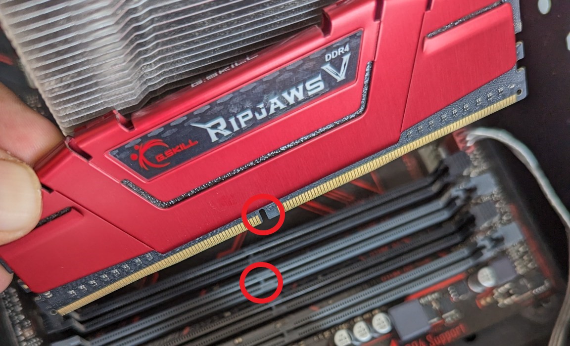 Install Ram Desktop Pc Inserting Ram